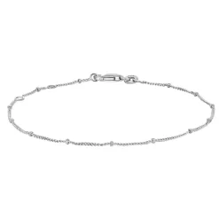 825 466 Armbånd, Rhodineret Sølv