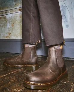 2976 Chelseastøvler, Dark Brown Crazy Horse, 39