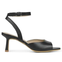 5706-101 Højhælede Sandaler, Sort, 39