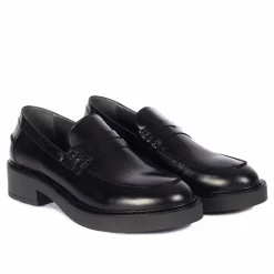 1645-101 Loafers, Black, 39