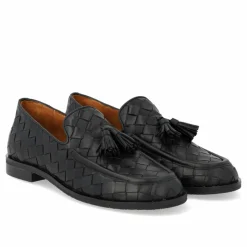 1742-101 Loafers, Black Braid, 39