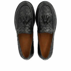 1742-101 Loafers, Black Braid, 39