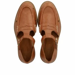 1735-101 Penny Loafers, Tan, 39
