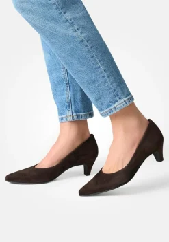 3849 Pumps, Samtziege Moro, 42.5