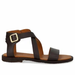 5442-119 Sandaler, Dark Brown, 38