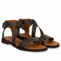 5442-119 Sandaler, Dark Brown, 38