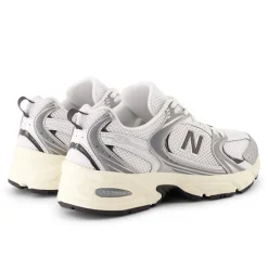 530 Sneakers, Silver Metallic/Black Cement, 37.5