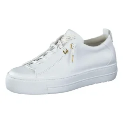 5017 Sneakers, White/Gold, 40