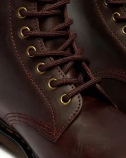 1460 Snørestøvler, Cherry Red Crazy Horse, 39