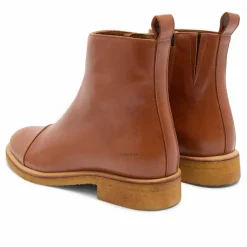 7700-102 Støvler, Cognac/Dark Brown, 37