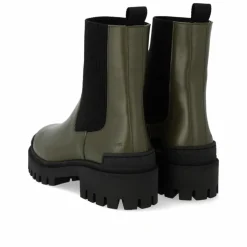 7653-101 Støvler, Oliven/Sort, 39