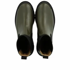 7653-101 Støvler, Oliven/Sort, 39