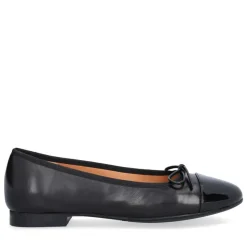 A6021 Ballerinasko, Black Patent/Black Nappa, 36