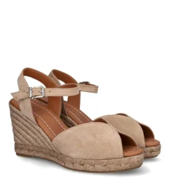 A6709 Højhælede Sandaler, Chameau Babysilk, 41