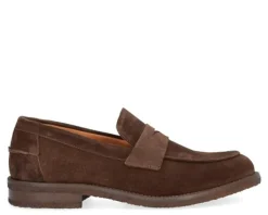 A6335 Loafers, Arabica Babysilk Suede, 42