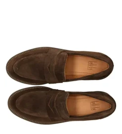 A6335 Loafers, Arabica Babysilk Suede, 42