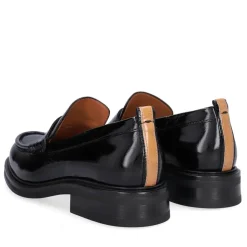 A8446 Loafers, Black Naplack, 36