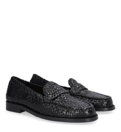 A8671 Loafers, Black Nappa, 36