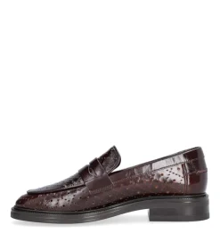 A19689 Loafers, Mogano Naplack, 40