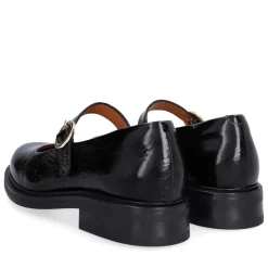 A7016 Mary Jane Ballerinasko, Black Naplack, 41