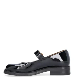 A7016 Mary Jane Ballerinasko, Black Patent, 38