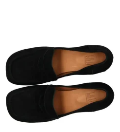 A9221 Pumps, Black Suede, 41