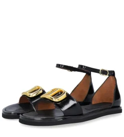 A8526 Sandaler, Black Naplack, 40