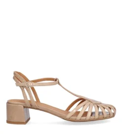 A9500 Sandaler, Sand Mandorla Naplack, 41