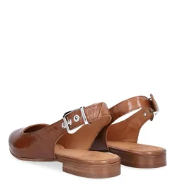 A16302 Slingback Ballerinasko, Palisandro, 36