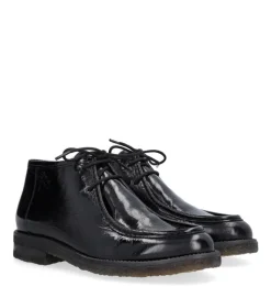 A7025 Støvler, Black Naplack, 39