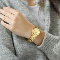 Acamar Classic J1047 Dameur, Gold/Gold, 29 mm