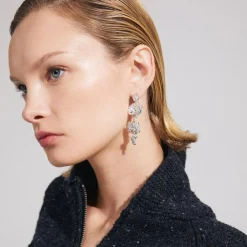 Act Recycled Øreringe, Silver Plated