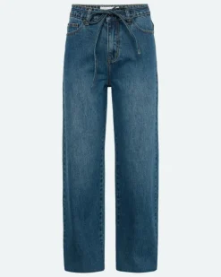 Adanna Jeans, Medium Blue, 34