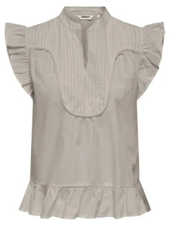 Adda Bluse, Chateau Gray, L