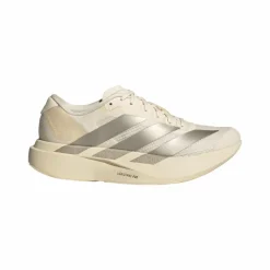 Adizero Evo SL Sneakers, Wonder White/Cyber Metallic/Warm Vanilla, 36