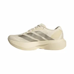Adizero Evo SL Sneakers, Wonder White/Cyber Metallic/Warm Vanilla, 36
