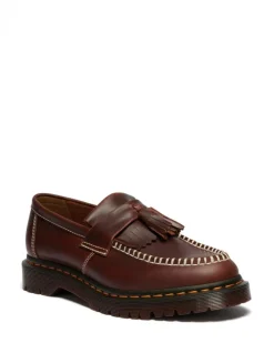 Adrian Ben Butterscotch Orleans Loafers, Brown, 42