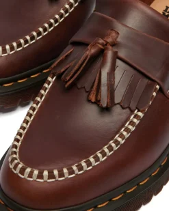 Adrian Ben Butterscotch Orleans Loafers, Brown, 42