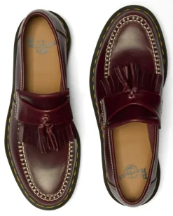 Adrian Tassel Orleans Loafers, Cherry Red, 43