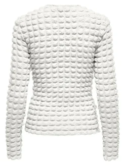 Alba Bluse, Cloud Dancer, M