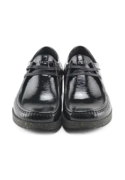 Alba Patent Leather Sko, Black, 38