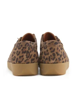 Alba Suede Sko, Leopard, 39