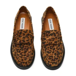 Alison Loafers, Leopard Suede 41