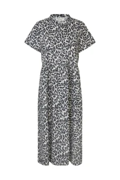 AliyaLL Maxi Kjole, Leopard Print, S