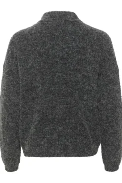 AlphaGZ Cardigan, Charcoal Melange, XL