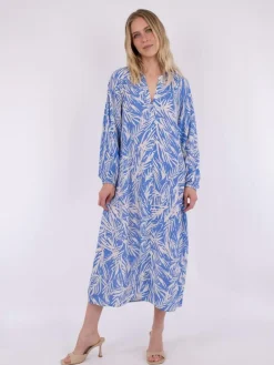 Alysa Skjortekjole, Blå, 34