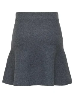 Ama Life Skater Nederdel, Medium Grey Melange, M