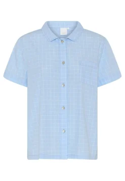 Amalie Kortærmet Natskjorte, Windsurfer Check, S