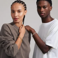 Amiri Recycled Armbånd, Gold Plated, 22 cm