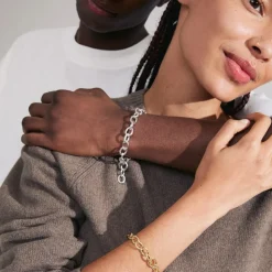 Amiri Recycled Armbånd, Gold Plated, 22 cm